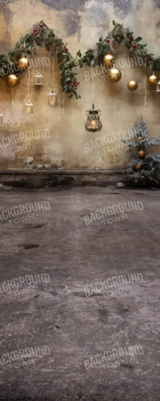 Christmas Decay Sweep 8’x20’ UltraCloth (96 x 240 inch) Backdrop
