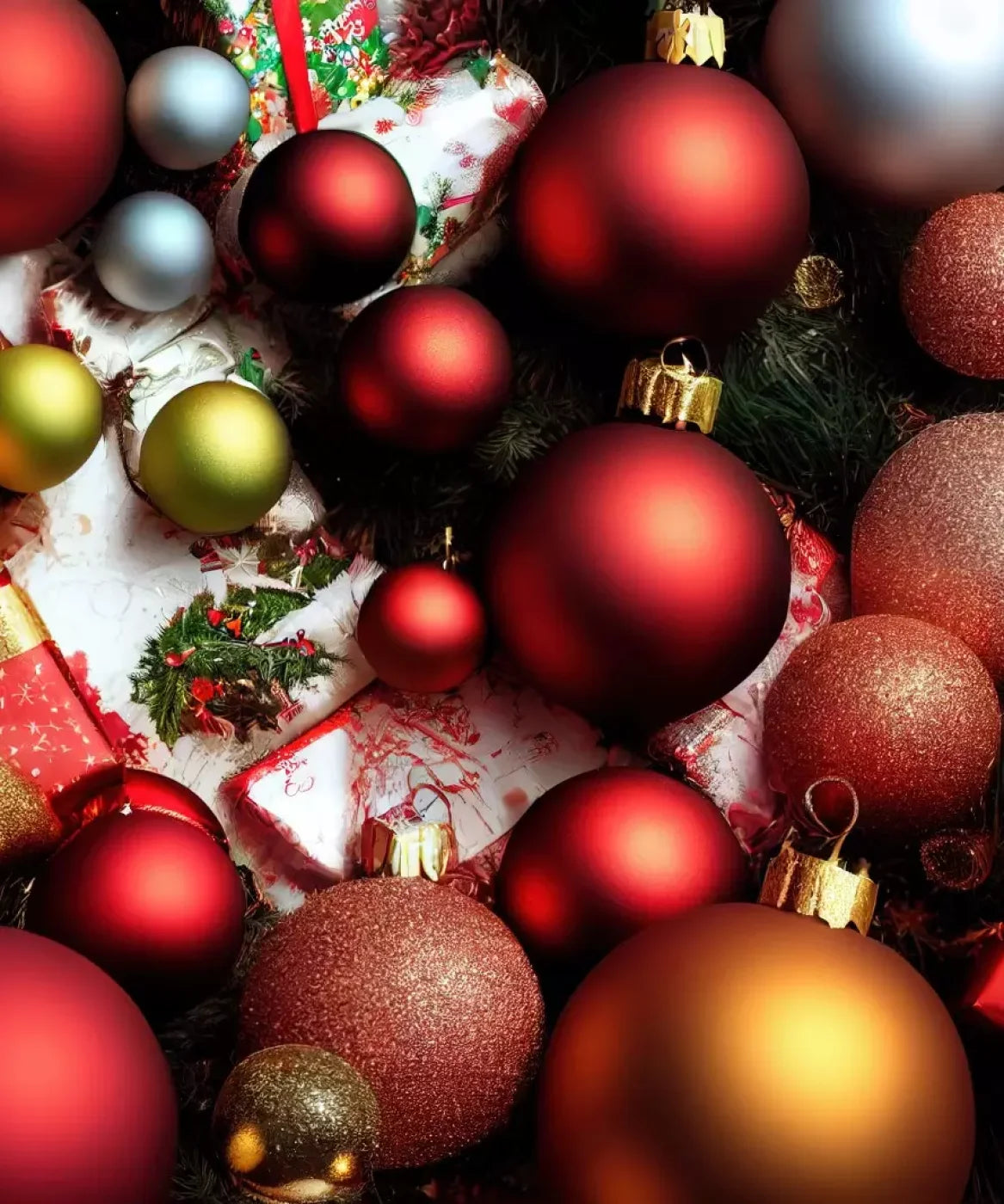 Christmas Decor 10’X12’ Ultracloth (120 X 144 Inch) Backdrop