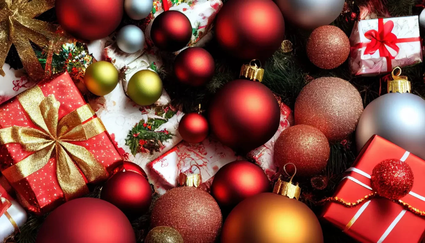 Christmas Decor 14’X8’ Ultracloth (168 X 96 Inch) Backdrop
