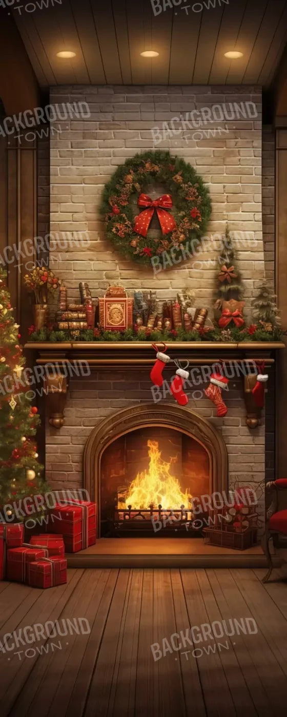 Christmas In The City 8’X20’ Ultracloth (96 X 240 Inch) Backdrop