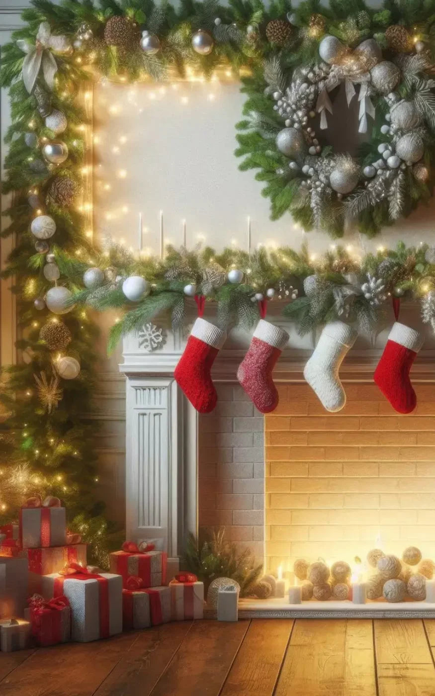 Christmas Magic 10’X16’ Ultracloth (120 X 192 Inch) Backdrop