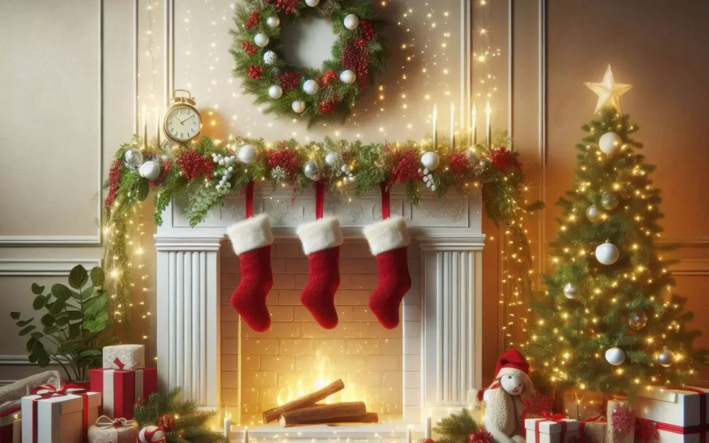 Christmas Magic 2 16’X10’ Ultracloth (192 X 120 Inch) Backdrop