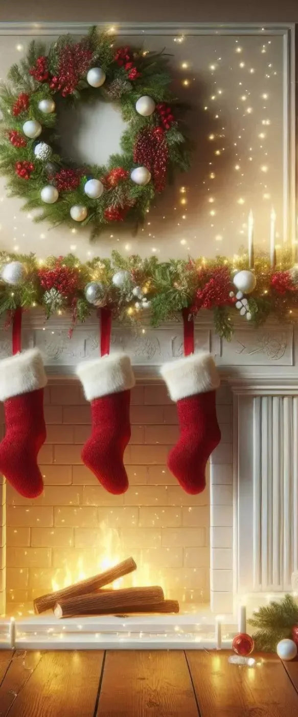 Christmas Magic 2 5’X12’ Ultracloth For Westcott X-Drop (60 X 144 Inch) Backdrop