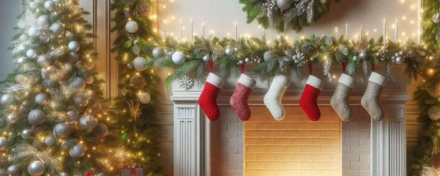 Christmas Magic 20’X8’ Ultracloth (240 X 96 Inch) Backdrop