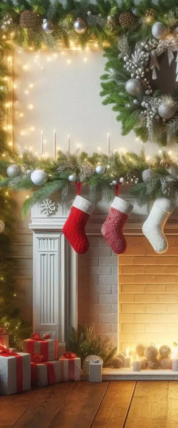 Christmas Magic 5’X12’ Ultracloth For Westcott X-Drop (60 X 144 Inch) Backdrop