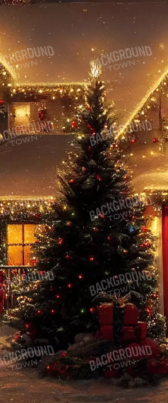 Christmas Night Iii 5’X12’ Ultracloth For Westcott X-Drop (60 X 144 Inch) Backdrop