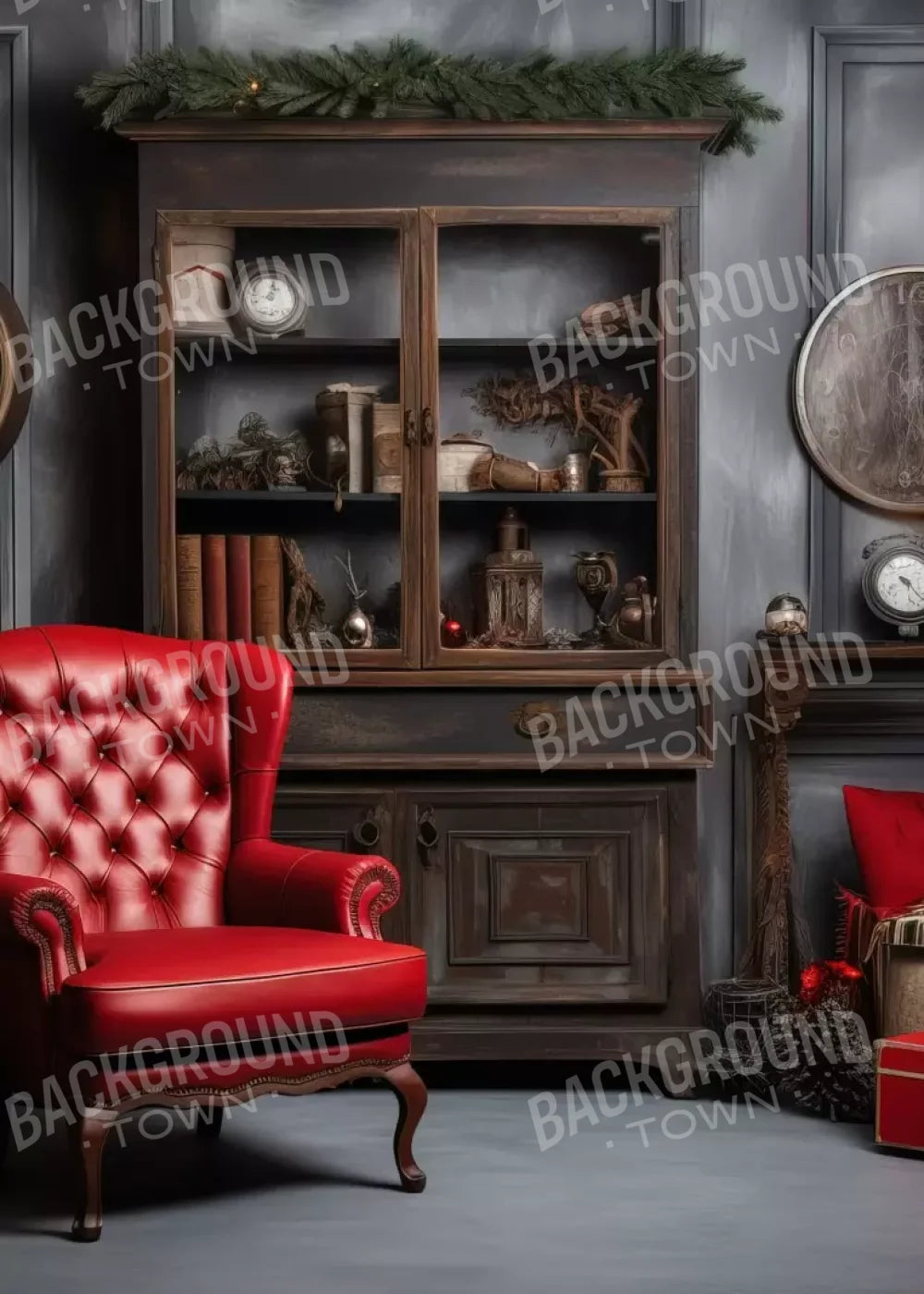 Christmas Peace Ii 5’X7’ Ultracloth (60 X 84 Inch) Backdrop