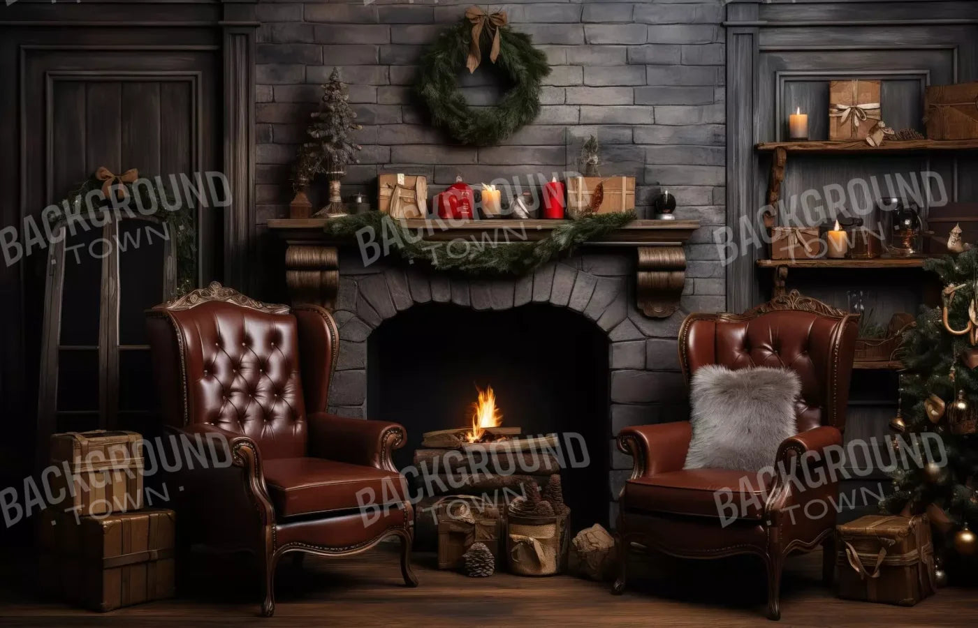 Christmas Peace Iii 14’X9’ Ultracloth (168 X 108 Inch) Backdrop