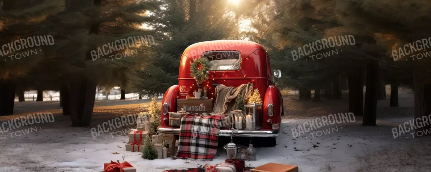 Christmas Picnic Iii 20’X8’ Ultracloth (240 X 96 Inch) Backdrop