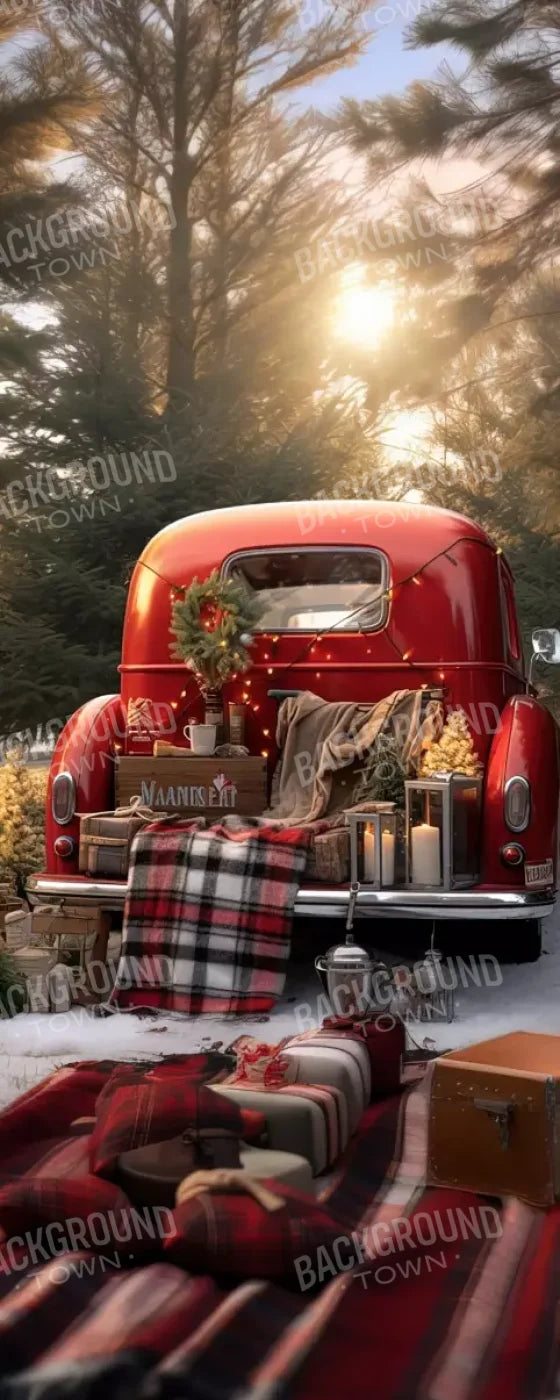Christmas Picnic Iii 8’X20’ Ultracloth (96 X 240 Inch) Backdrop