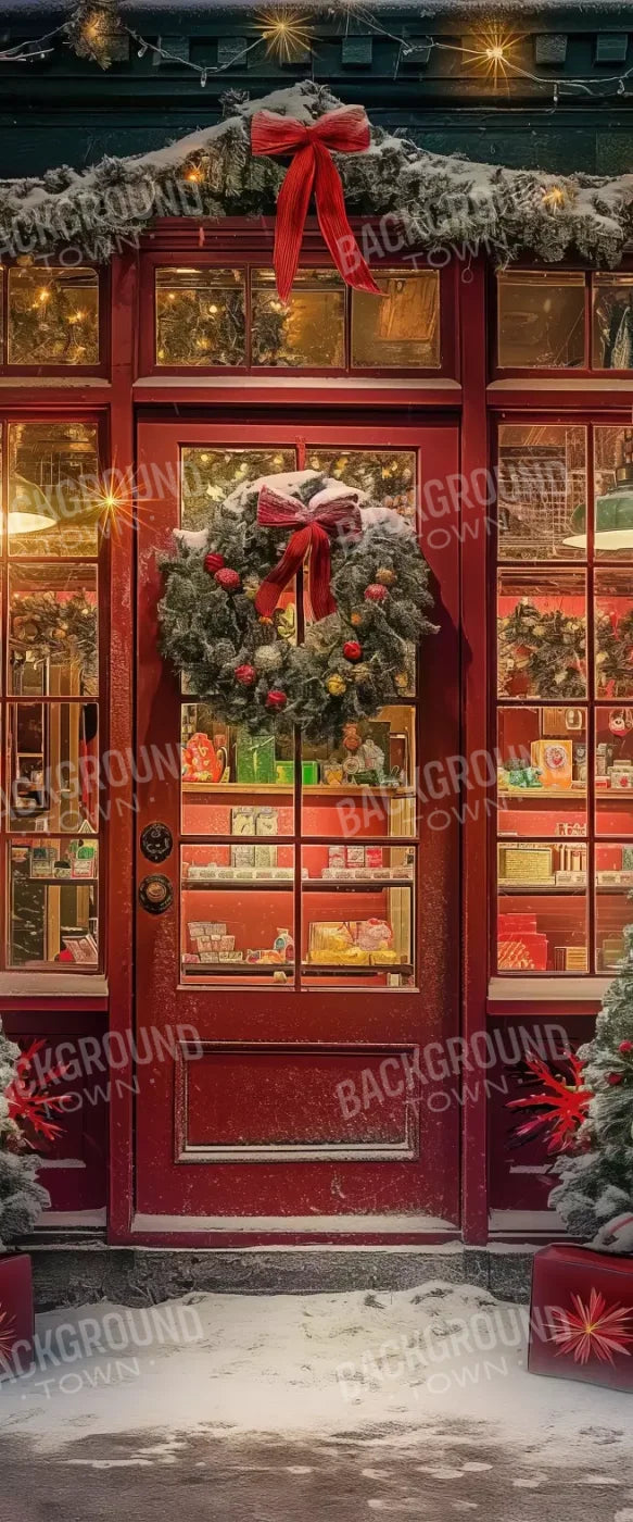 Christmas Shop Ii 5’X12’ Ultracloth For Westcott X-Drop (60 X 144 Inch) Backdrop