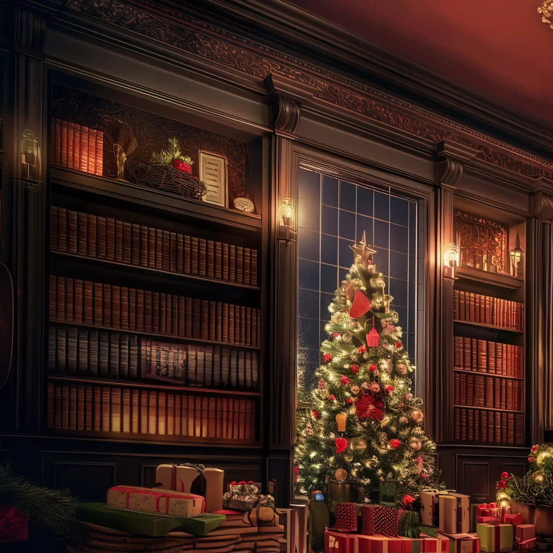 Christmas Study Bundle 8X8 Backdrop