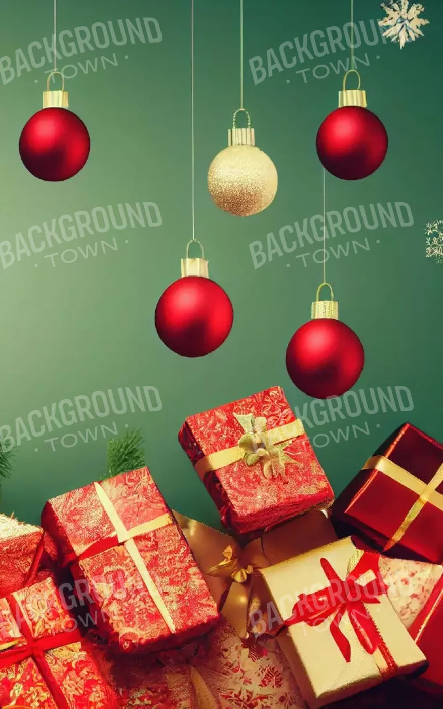 Christmas Wishes 5’X8’ Ultracloth (60 X 96 Inch) Backdrop