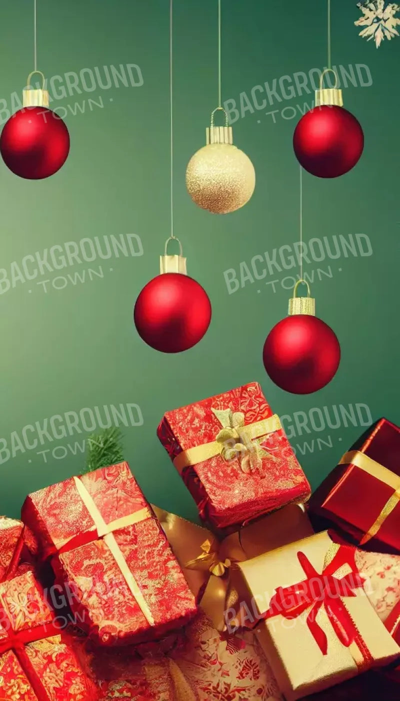 Christmas Wishes 8’X14’ Ultracloth (96 X 168 Inch) Backdrop