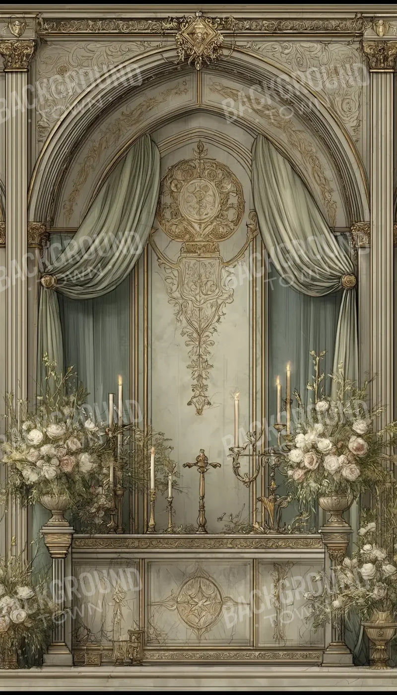 Church Sanctuary 2 8’x14’ UltraCloth (96 x 168 inch) Backdrop