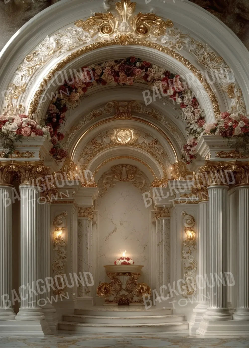 Church Sanctuary 5’x7’ UltraCloth (60 x 84 inch) Backdrop