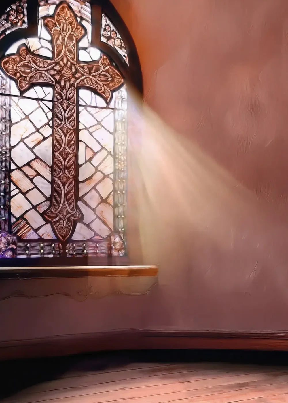 Church Window 5’x7’ UltraCloth (60 x 84 inch) Backdrop