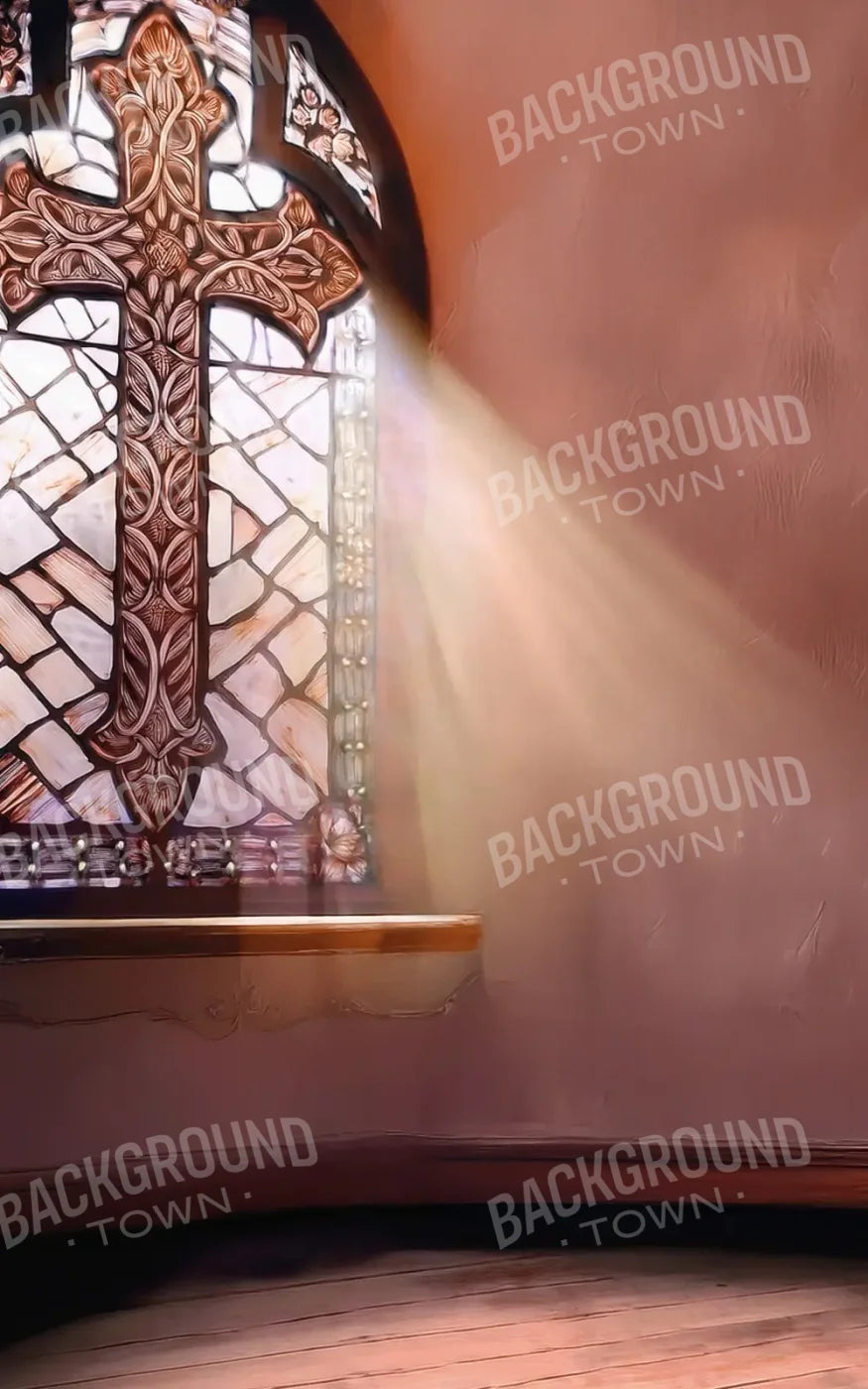 Church Window 5’x8’ UltraCloth (60 x 96 inch) Backdrop