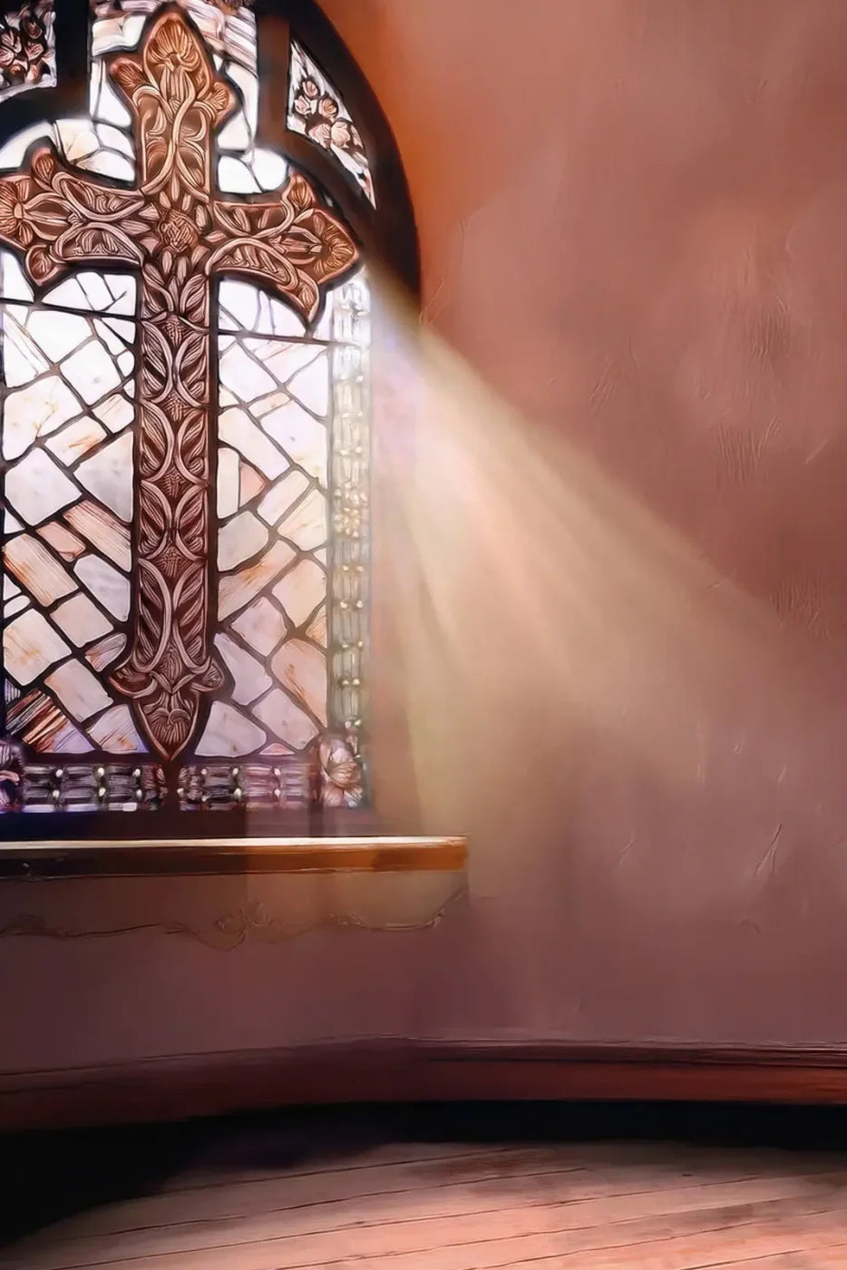 Church Window 8’x12’ UltraCloth (96 x 144 inch) Backdrop