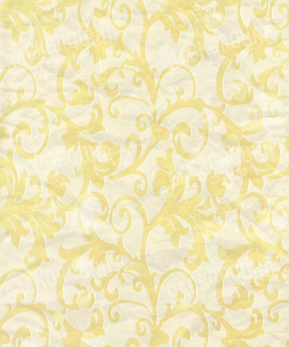 Yellow Damask Backdrop for Photography