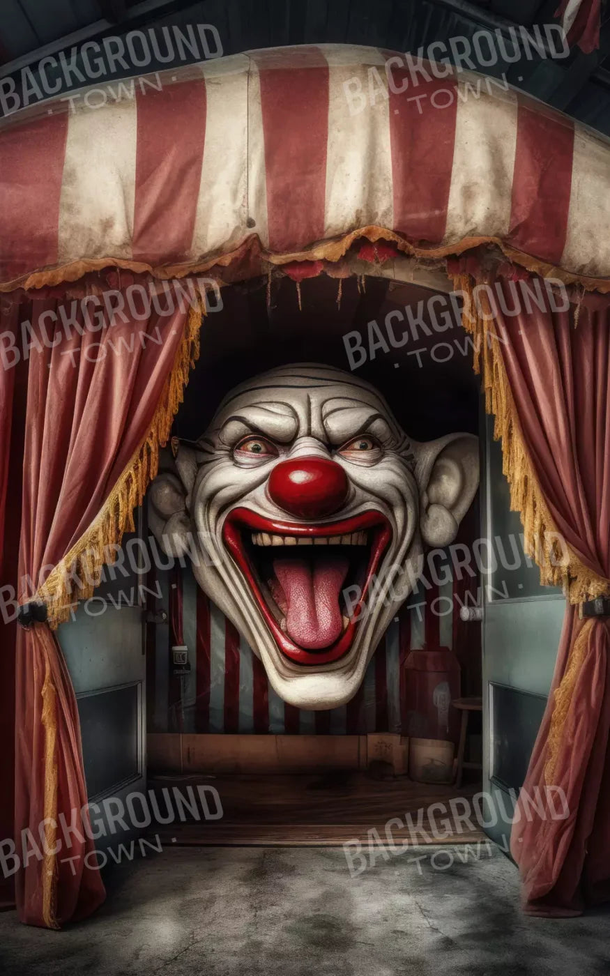 Circus Fright 9X14 Ultracloth ( 108 X 168 Inch ) Backdrop