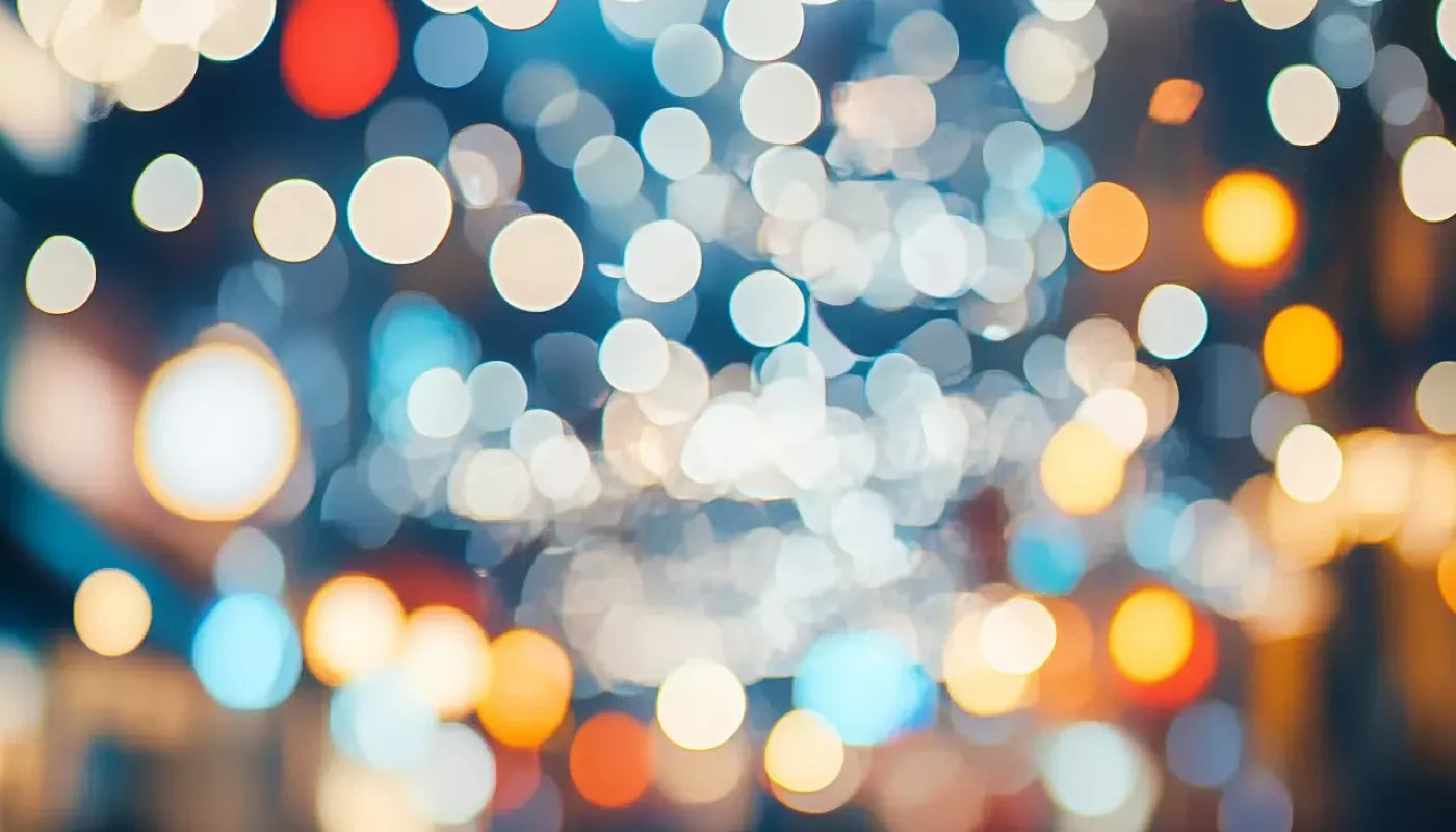 City Bokeh 14’X8’ Ultracloth (168 X 96 Inch) Backdrop