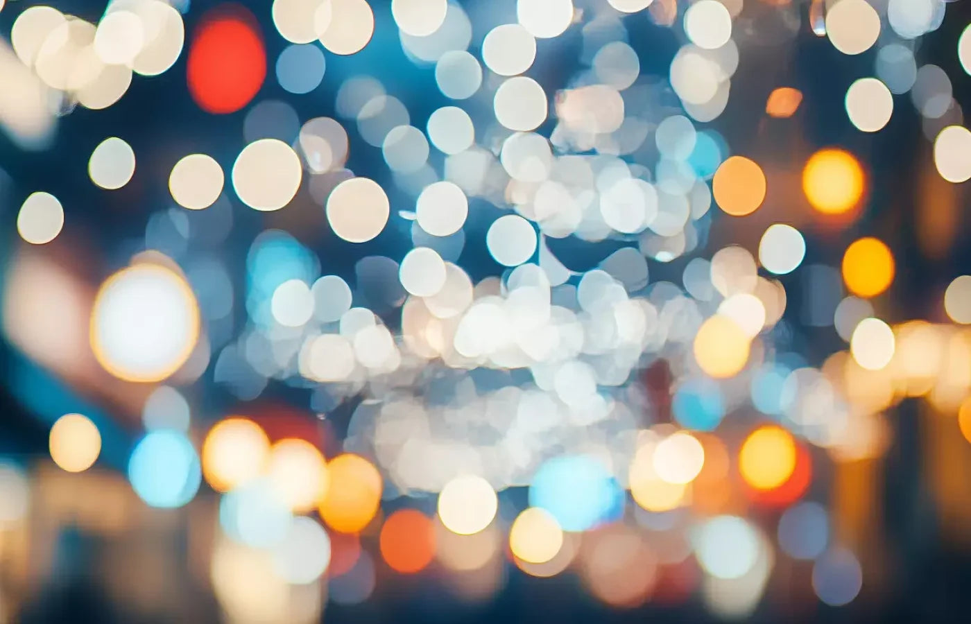 City Bokeh 14’X9’ Ultracloth (168 X 108 Inch) Backdrop