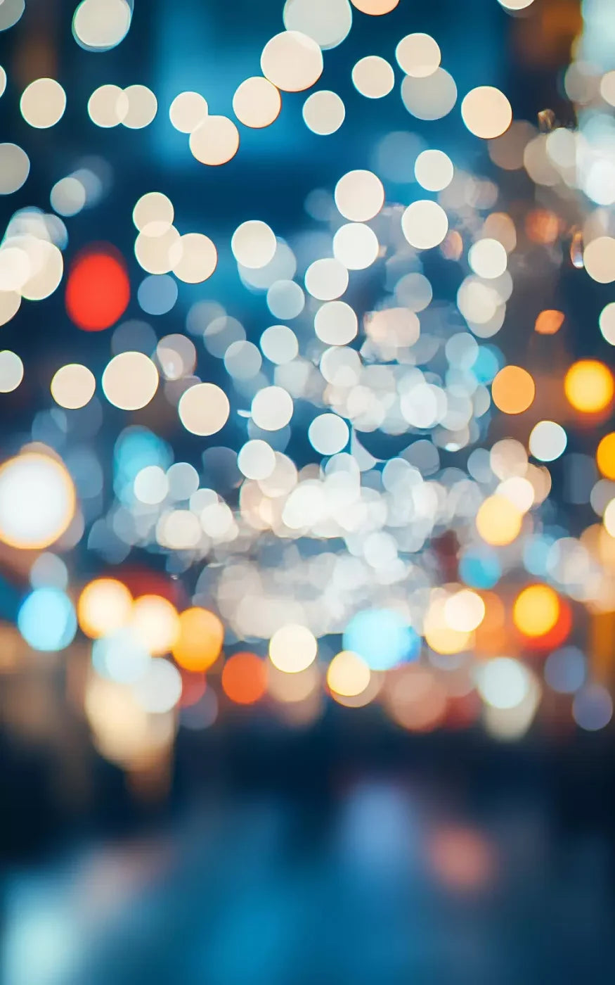 City Bokeh 5’X8’ Ultracloth (60 X 96 Inch) Backdrop
