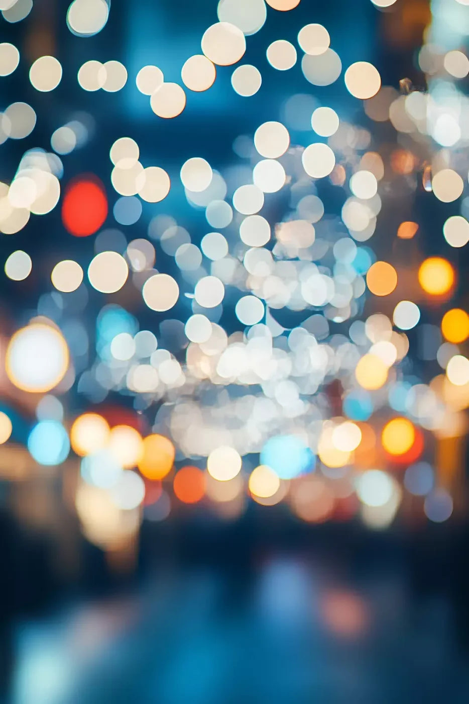 City Bokeh 8’X12’ Ultracloth (96 X 144 Inch) Backdrop