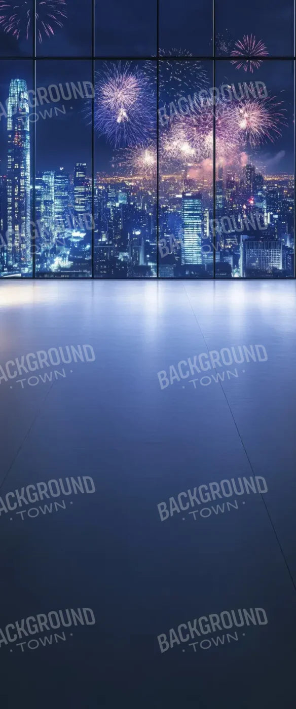City Scape Apartment Sweep 5’x12’ UltraCloth for Westcott X-Drop (60 x 144 inch) Backdrop