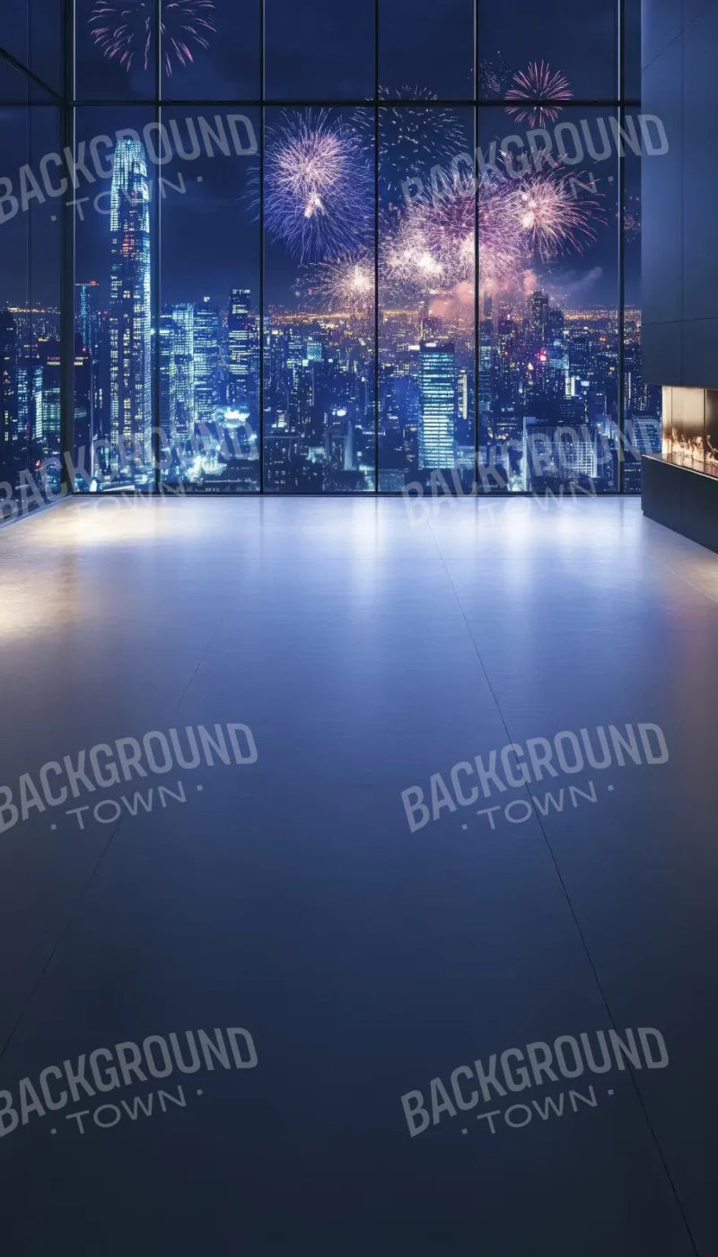 City Scape Apartment Sweep 8’x14’ UltraCloth for Westcott X-Drop Pro (96 x 168 inch) Backdrop