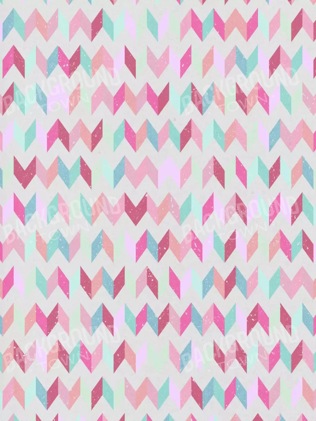 Claire Chevron 5X7 Ultracloth ( 60 X 84 Inch ) Backdrop