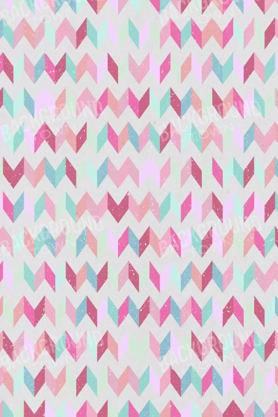 Claire Chevron 5X8 Ultracloth ( 60 X 96 Inch ) Backdrop