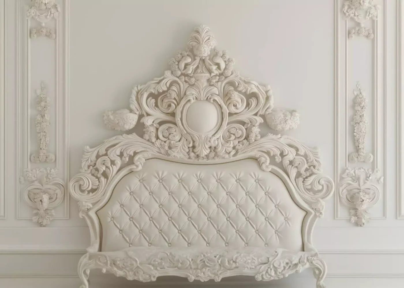 Classic Bedroom Wall 7’X5’ Ultracloth (84 X 60 Inch) Backdrop