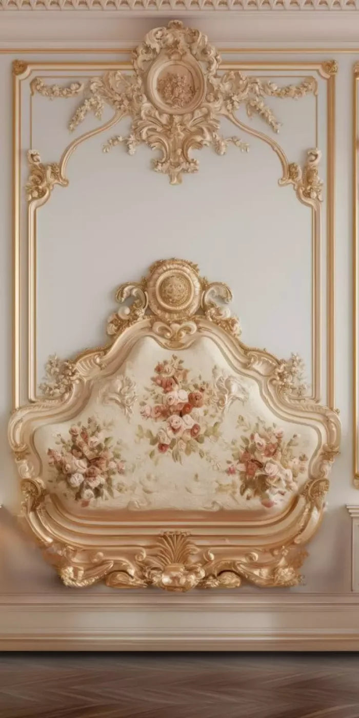 Classic Bedroom Wall I 8’X16’ Ultracloth (96 X 192 Inch) Backdrop