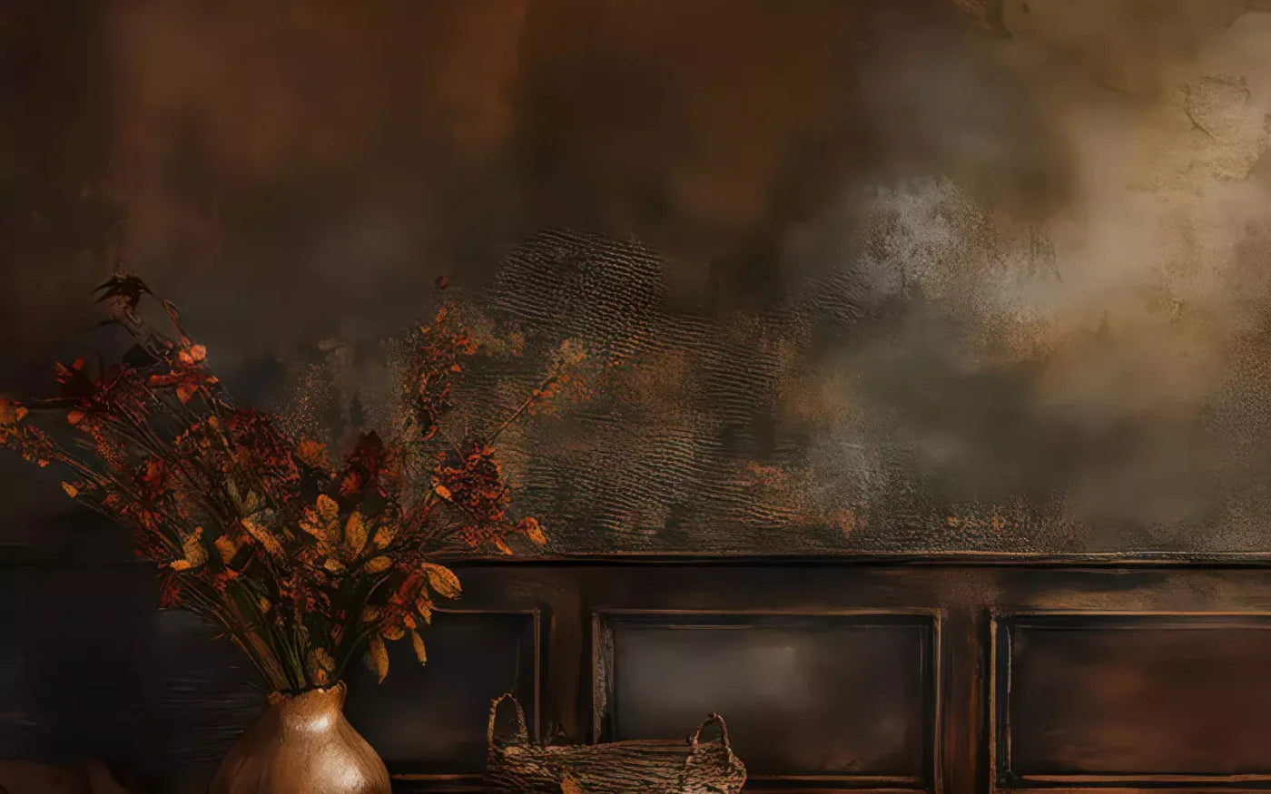 Classic Fireplace Wall 8’x5’ UltraCloth (96 x 60 inch) Backdrop