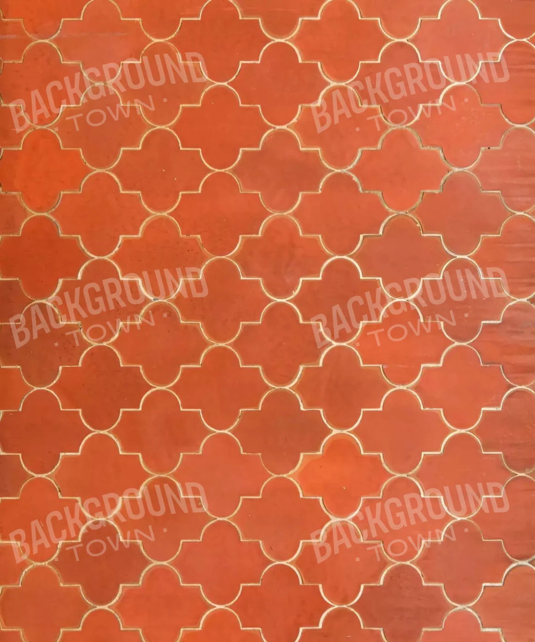 Orange Pattern Backdrop for Photography