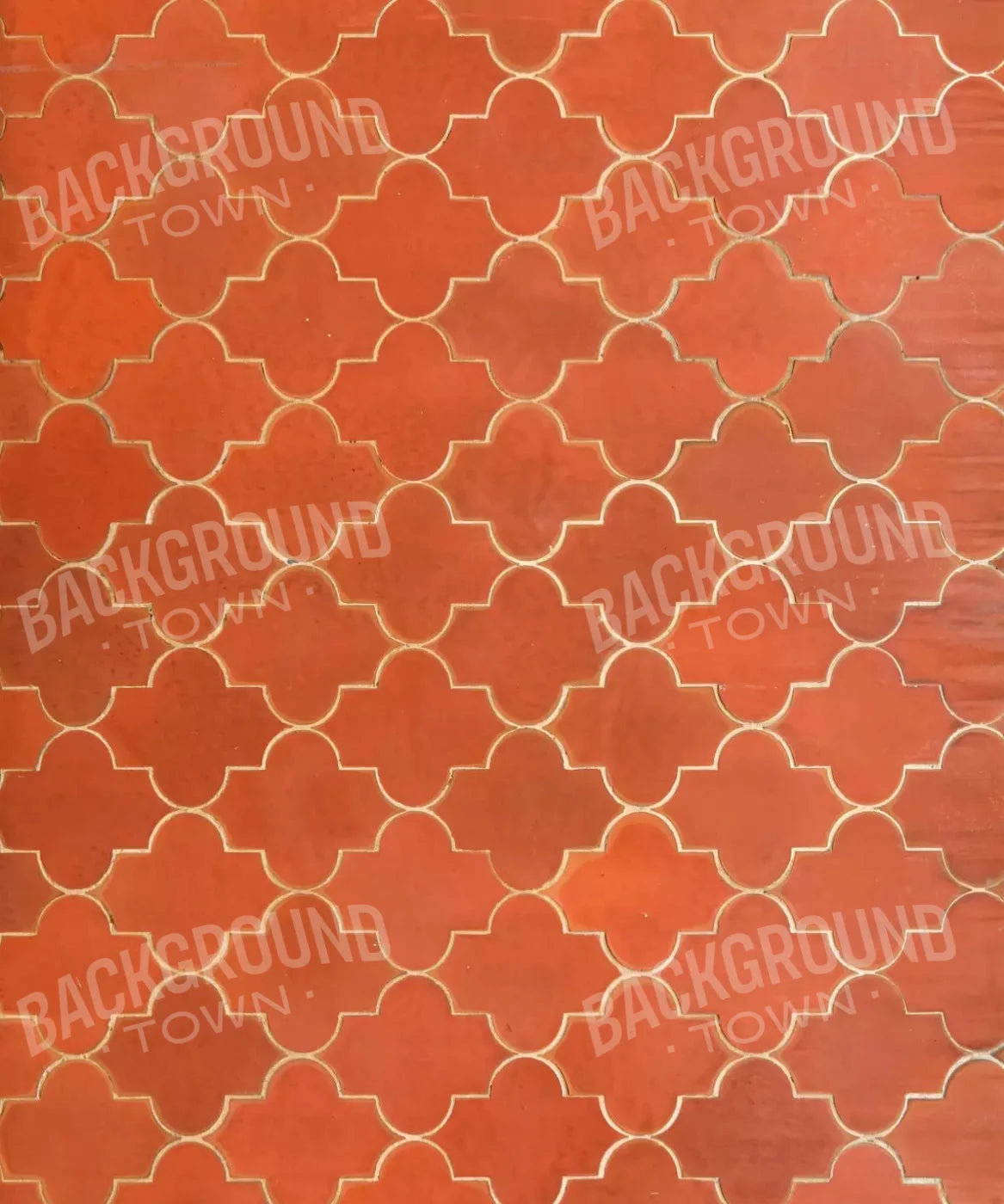 Orange Pattern Backdrop for Photography