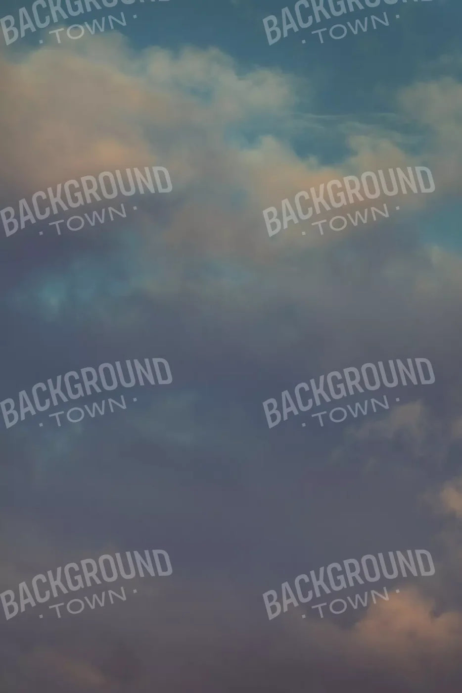 Clouds 1 5X8 Ultracloth ( 60 X 96 Inch ) Backdrop