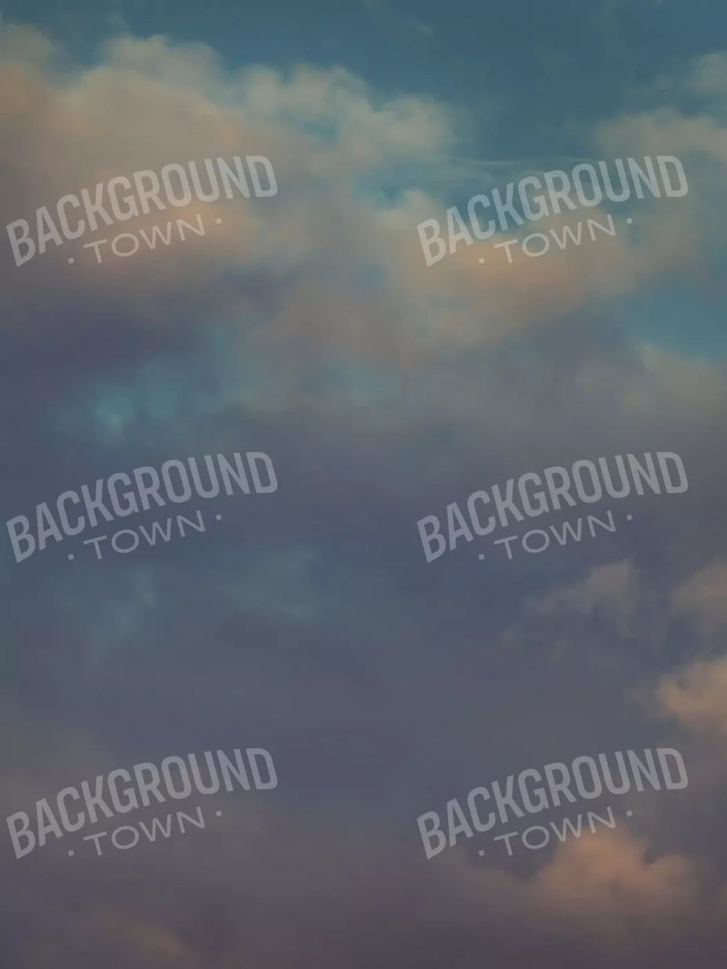 Clouds 1 8X10 Fleece ( 96 X 120 Inch ) Backdrop
