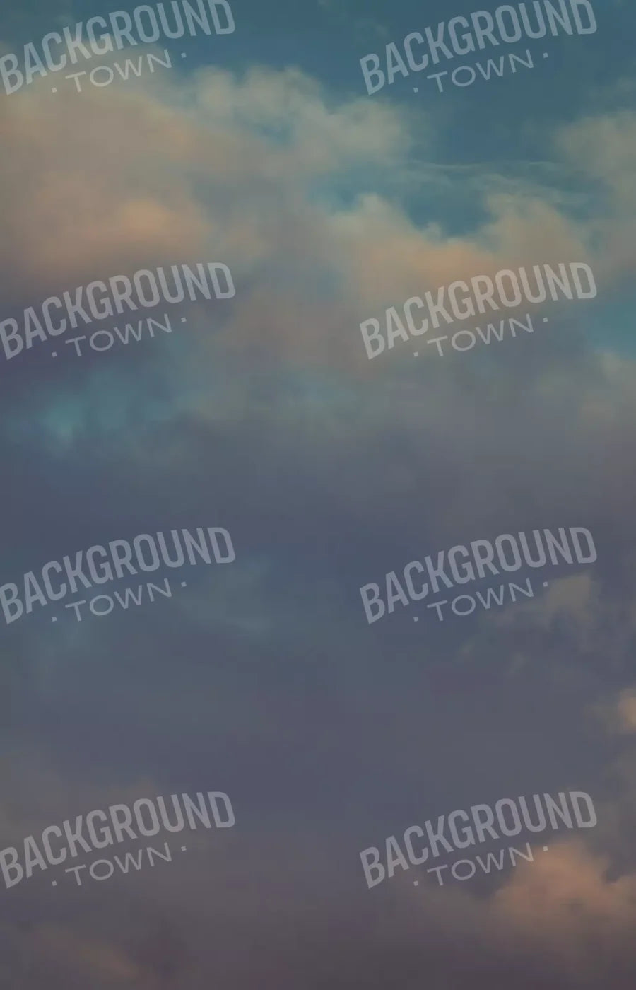 Clouds 1 8X12 Ultracloth ( 96 X 144 Inch ) Backdrop