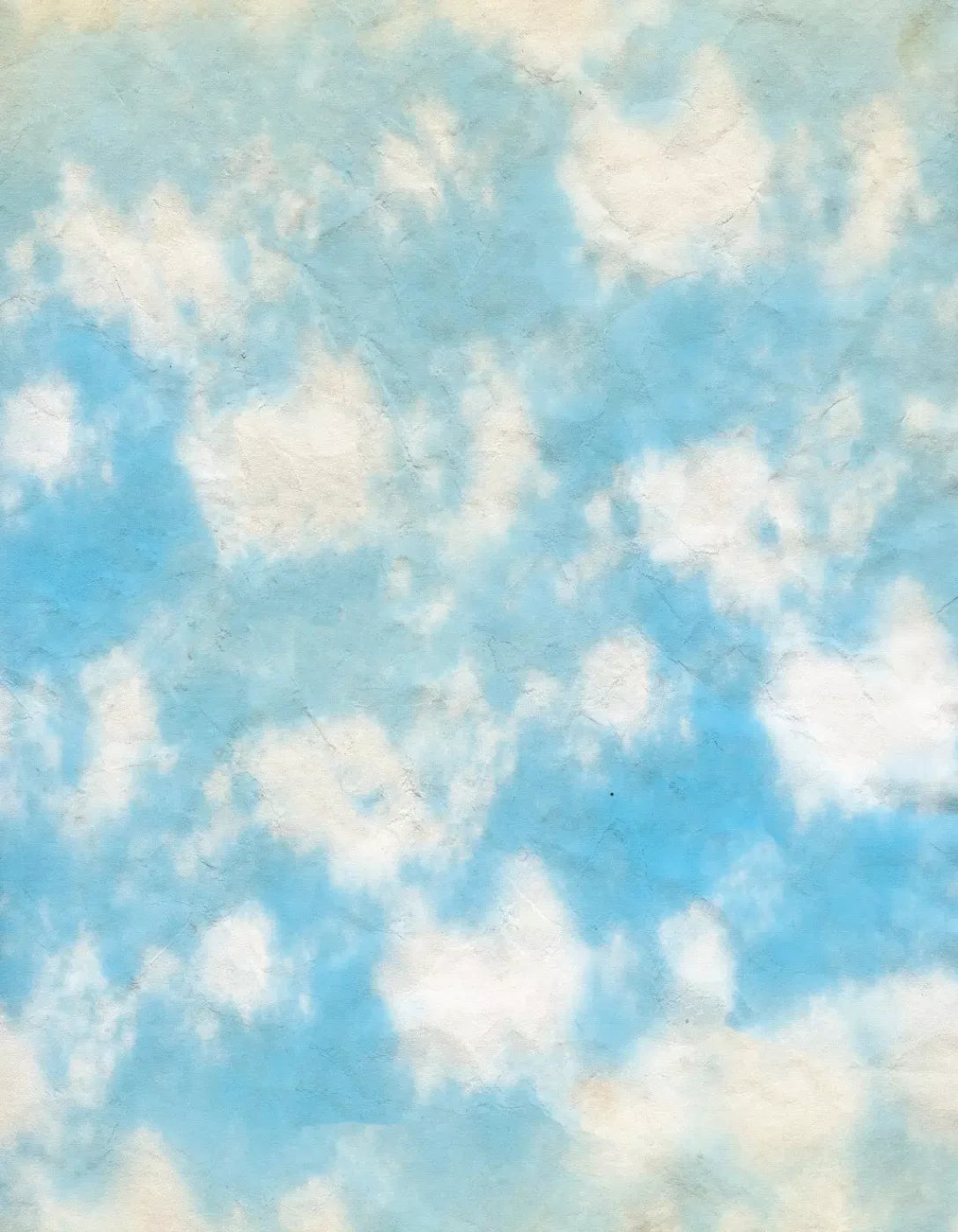 Cloudy 6X8 Fleece ( 72 X 96 Inch ) Backdrop