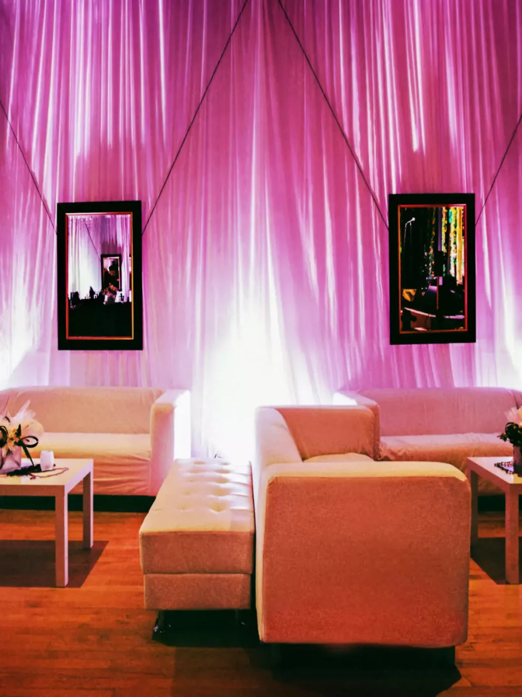 Club Lounge 8X10 Fleece ( 96 X 120 Inch ) Backdrop