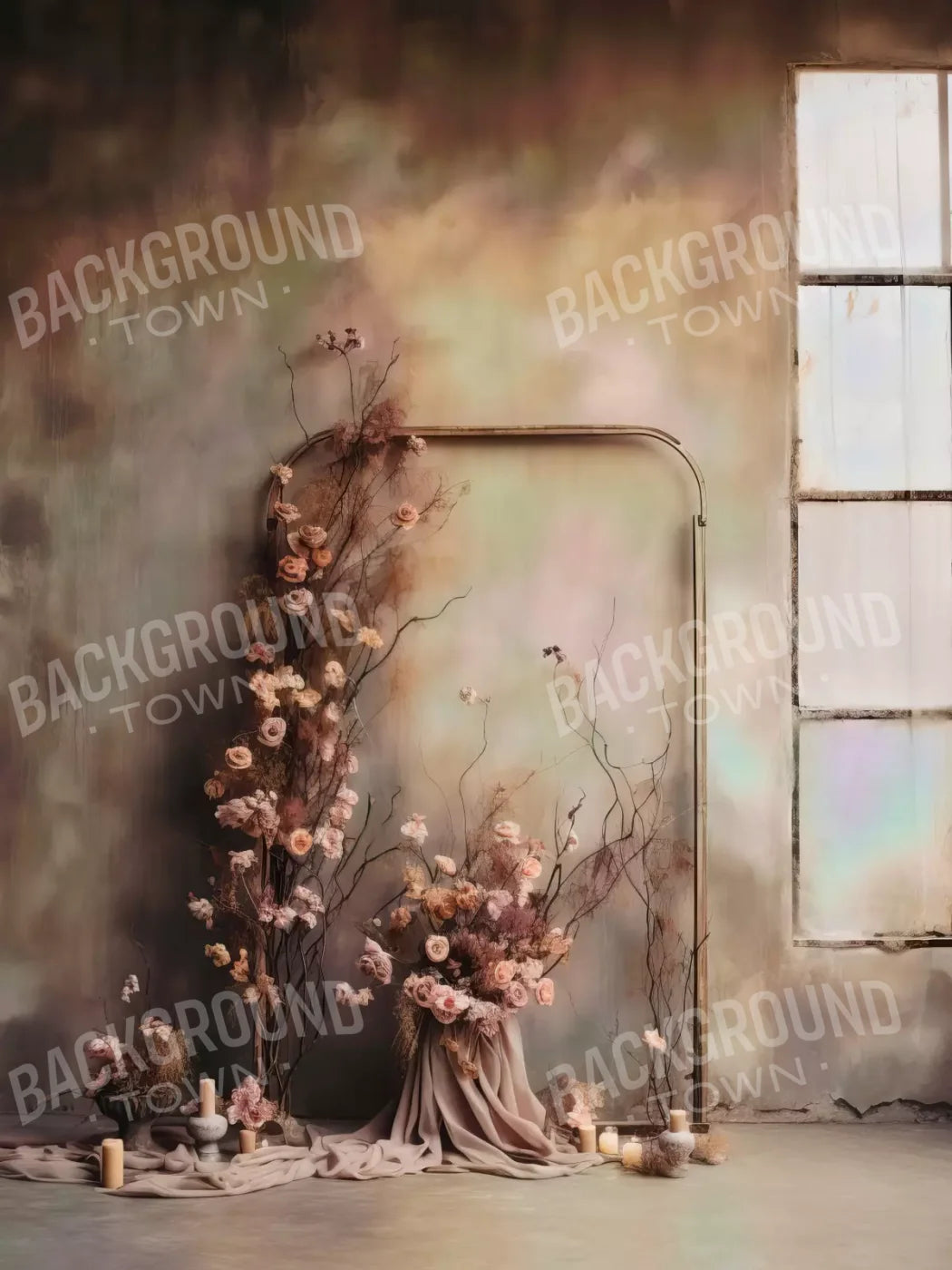 Coca Artistry Simplicity 8X10 Fleece ( 96 X 120 Inch ) Backdrop