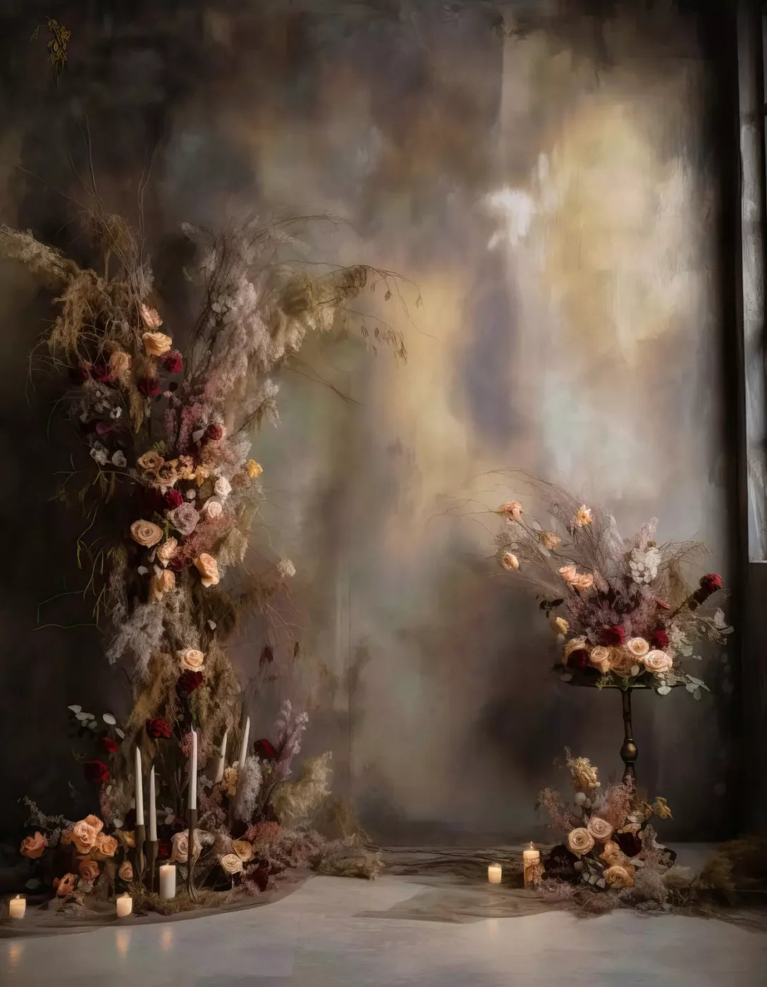 Cocoa Artistry Iv 6X8 Fleece ( 72 X 96 Inch ) Backdrop