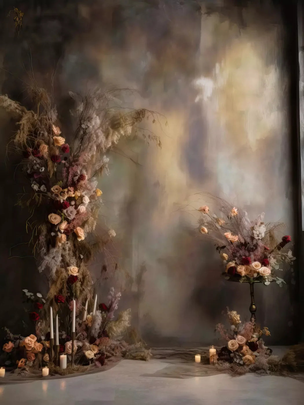 Cocoa Artistry Iv 8X10 Fleece ( 96 X 120 Inch ) Backdrop