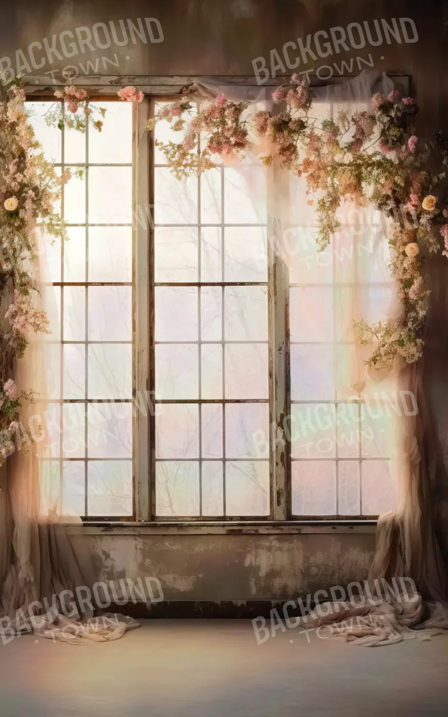 Cocoa Artistry Window I 9X14 Ultracloth ( 108 X 168 Inch ) Backdrop