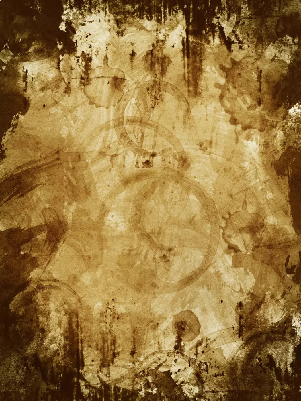 Coffeestains 5X7 Ultracloth ( 60 X 84 Inch ) Backdrop