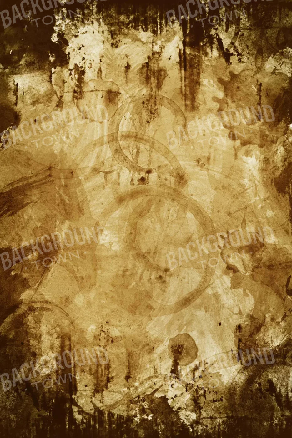 Coffeestains 5X8 Ultracloth ( 60 X 96 Inch ) Backdrop