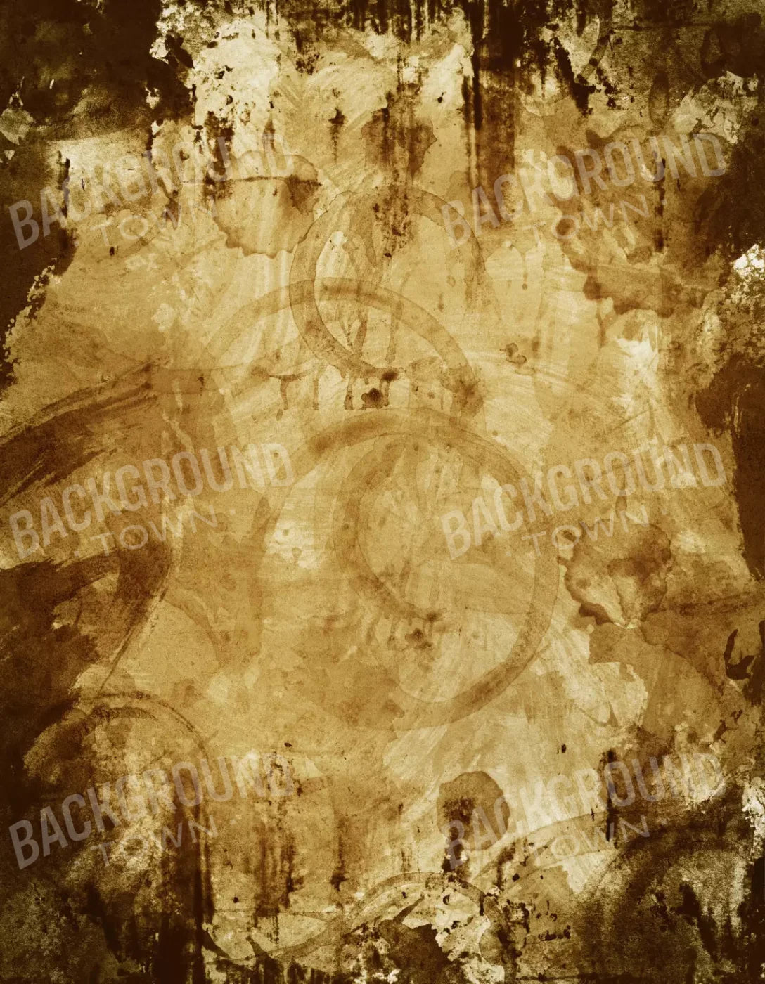 Coffeestains 6X8 Fleece ( 72 X 96 Inch ) Backdrop